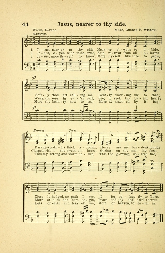 Songs for Sunday Schools and Gospel Meetings page 44