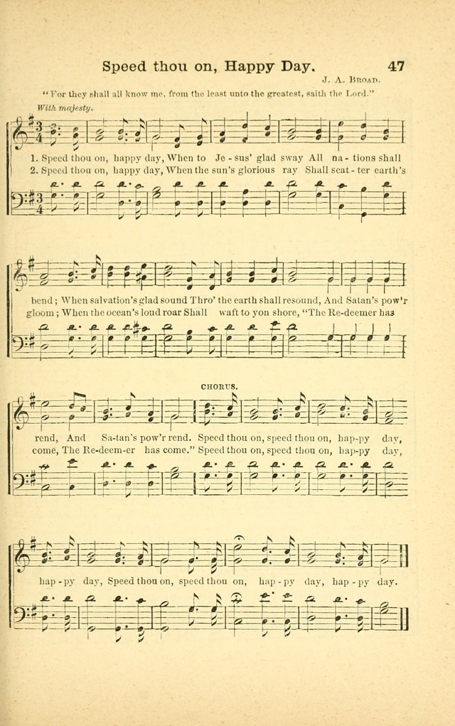 Songs for Sunday Schools and Gospel Meetings page 47