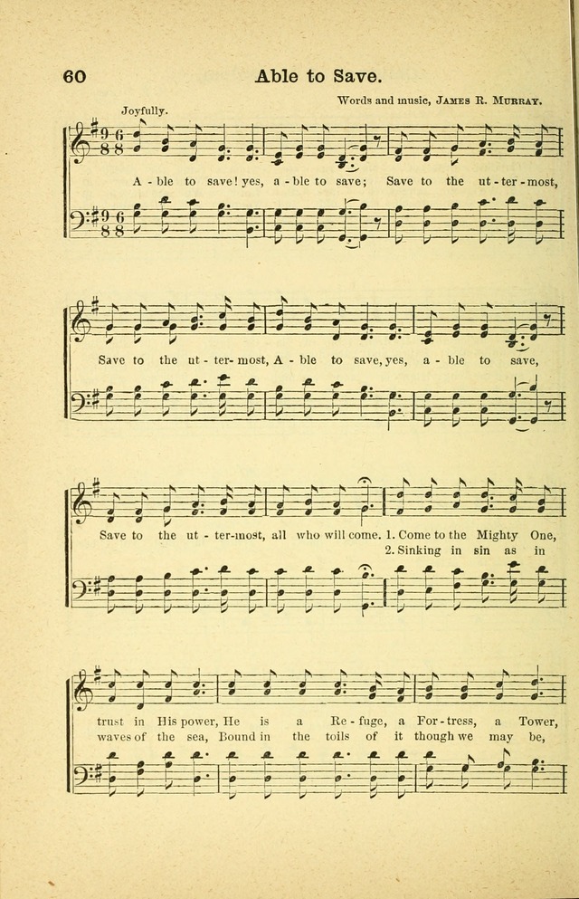 Songs for Sunday Schools and Gospel Meetings page 60