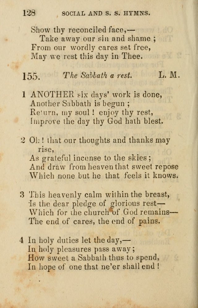 The Social and Sabbath School Hymn-Book. (5th ed.) page 131