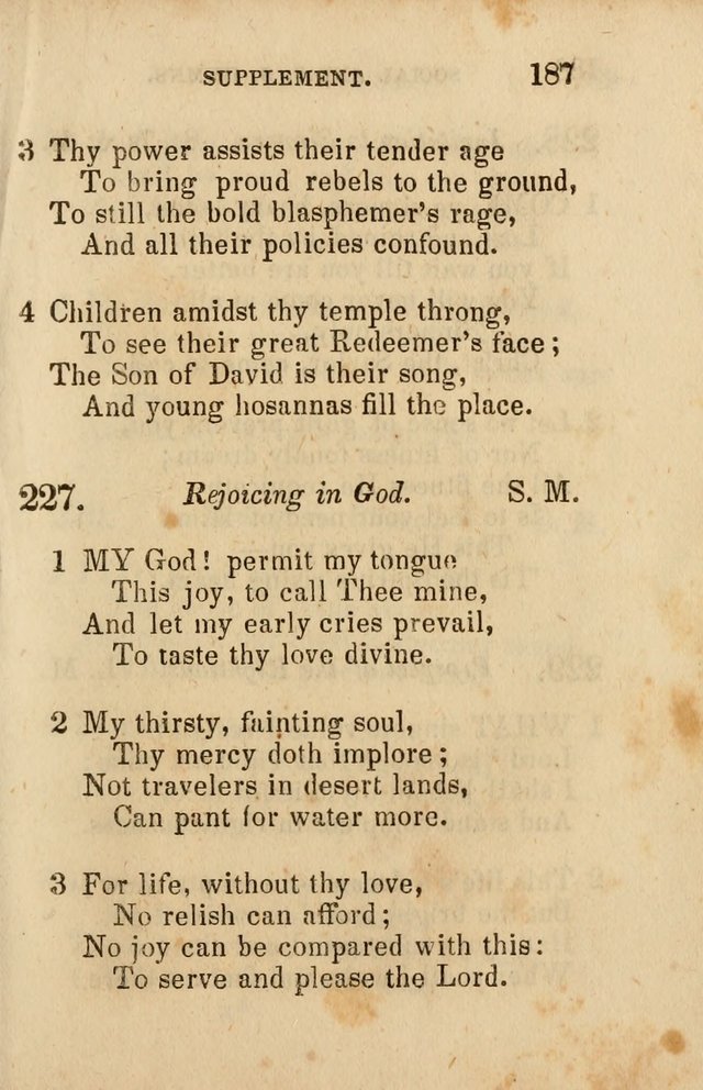 The Social and Sabbath School Hymn-Book. (5th ed.) page 190