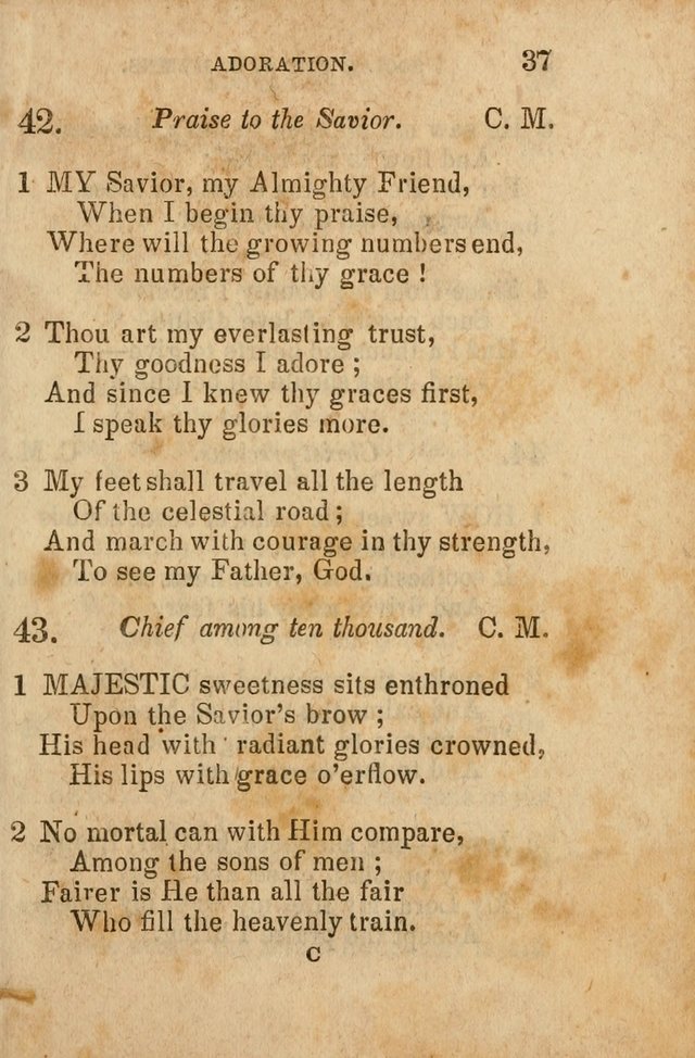 The Social and Sabbath School Hymn-Book. (5th ed.) page 38