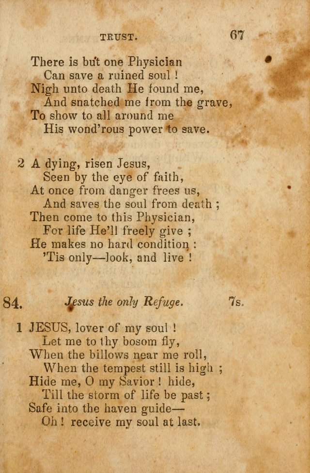 The Social and Sabbath School Hymn-Book. (5th ed.) page 70