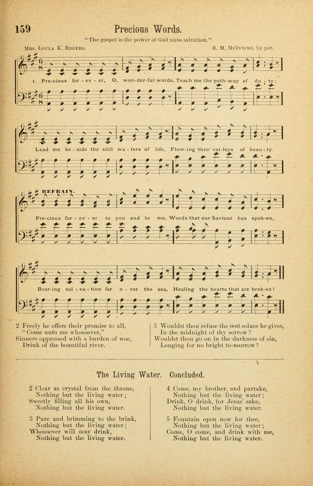 The Standard Sunday School Hymnal page 107