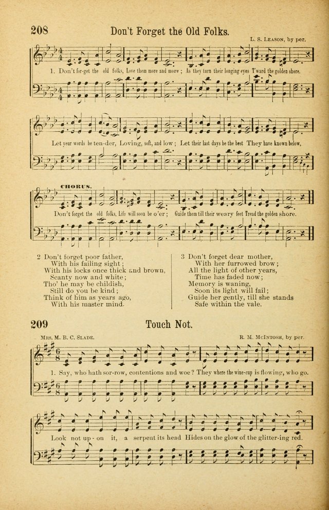 The Standard Sunday School Hymnal page 138