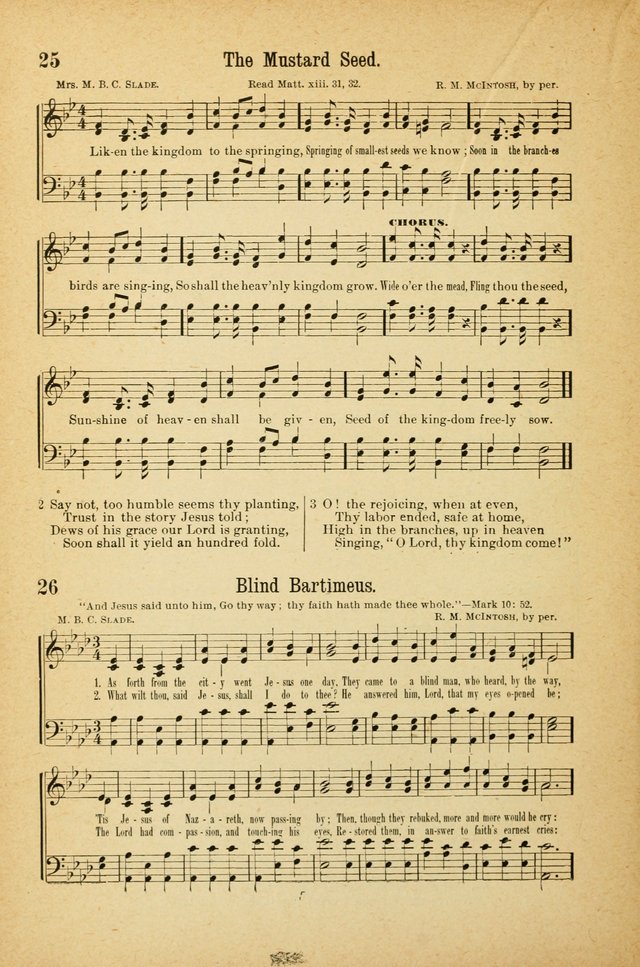 The Standard Sunday School Hymnal page 22