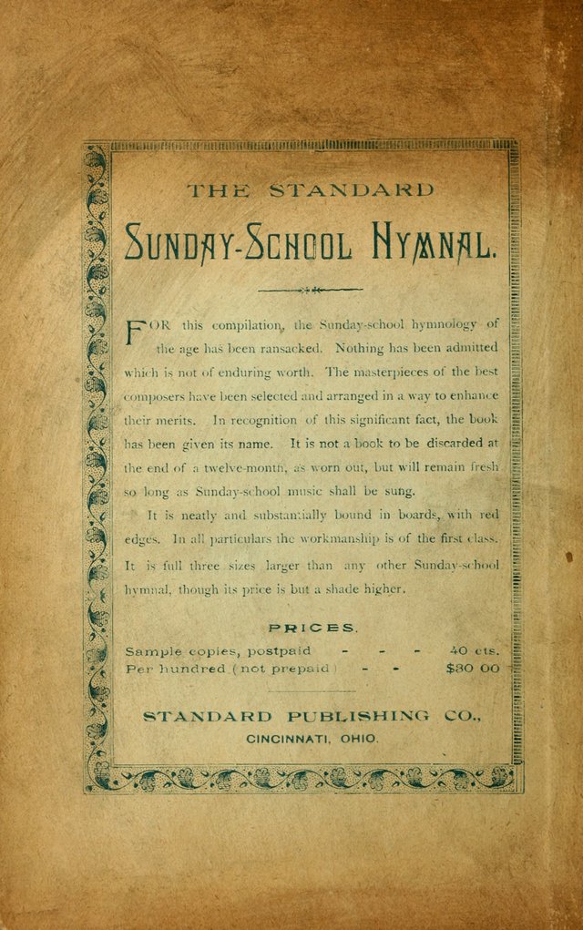 The Standard Sunday School Hymnal page 228