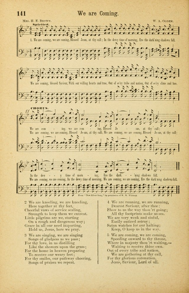 The Standard Sunday School Hymnal page 96