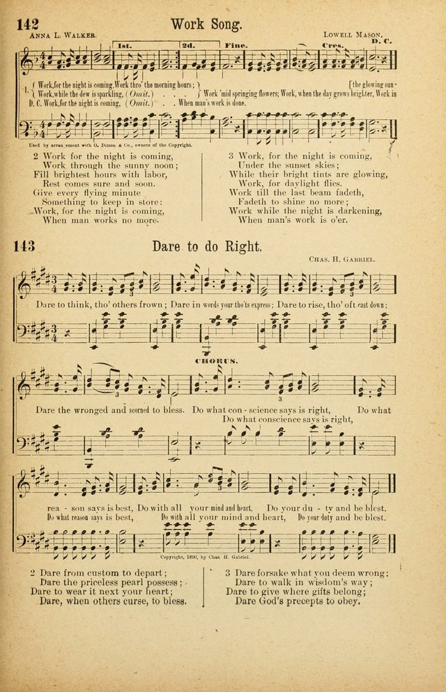 The Standard Sunday School Hymnal page 97