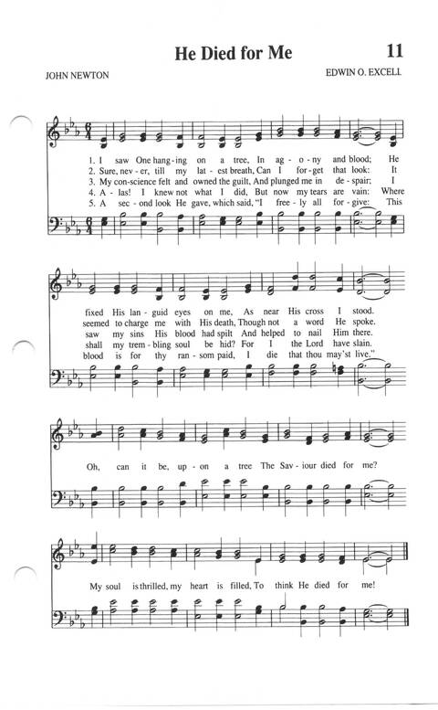 Soul-stirring Songs and Hymns (Rev. ed.) page 11