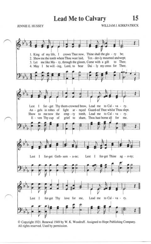 Soul-stirring Songs and Hymns (Rev. ed.) page 15