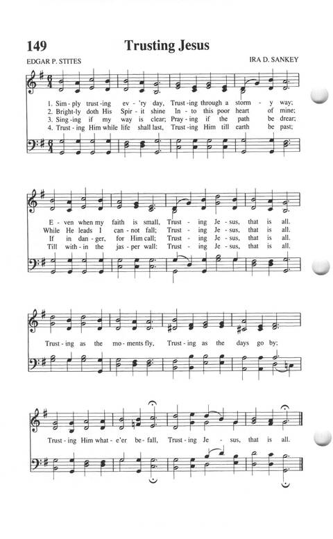 Soul-stirring Songs and Hymns (Rev. ed.) page 154