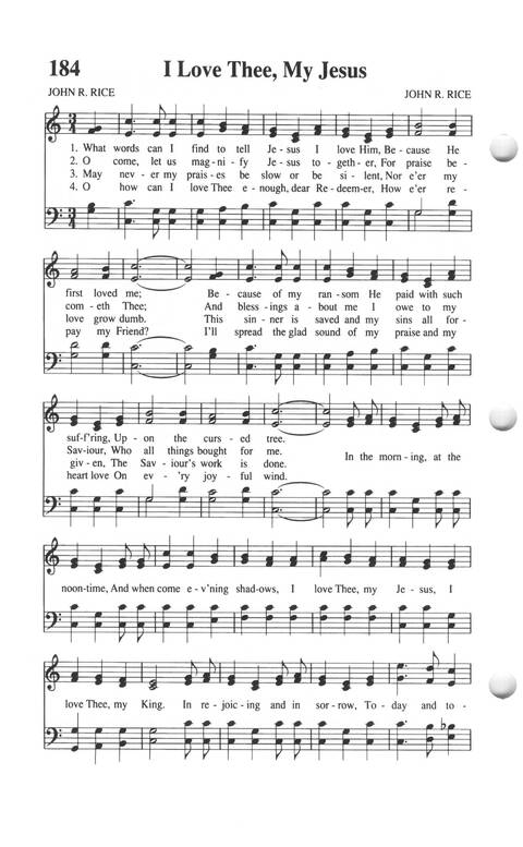 Soul-stirring Songs and Hymns (Rev. ed.) page 186