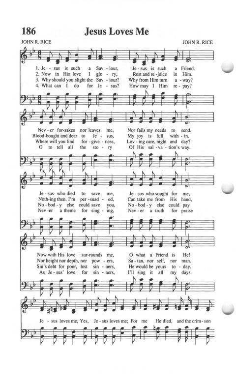 Soul-stirring Songs and Hymns (Rev. ed.) page 188