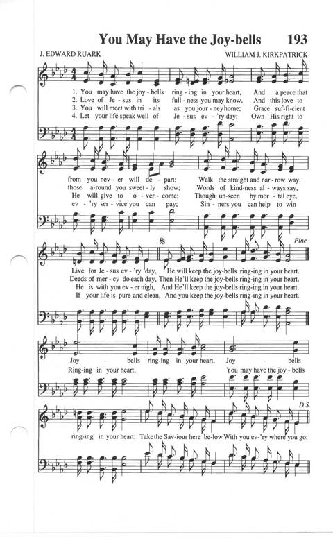 Soul-stirring Songs and Hymns (Rev. ed.) page 195