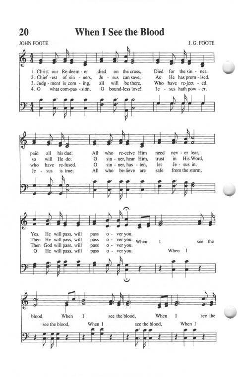 Soul-stirring Songs and Hymns (Rev. ed.) page 20