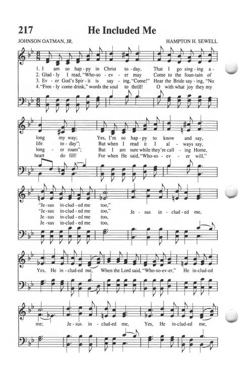 Soul-stirring Songs and Hymns (Rev. ed.) page 222