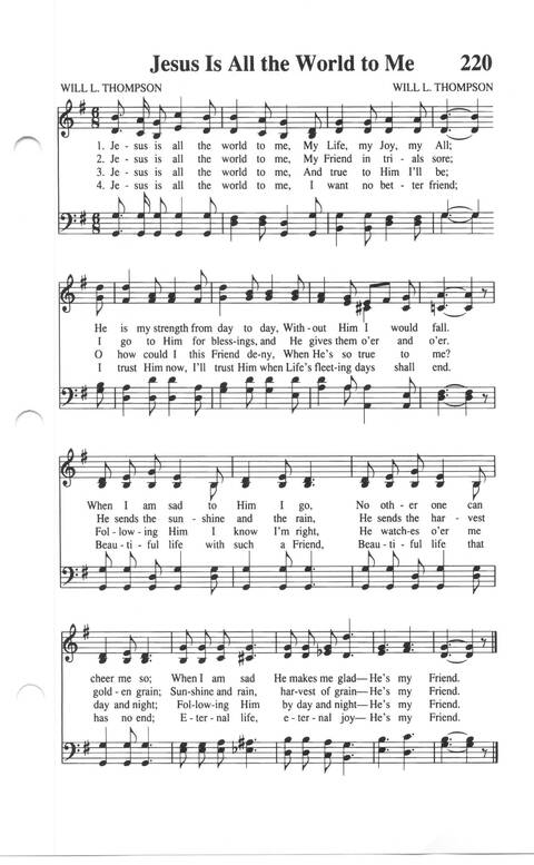 Soul-stirring Songs and Hymns (Rev. ed.) page 225