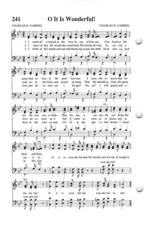 Soul-stirring Songs and Hymns (Rev. ed.) page 246