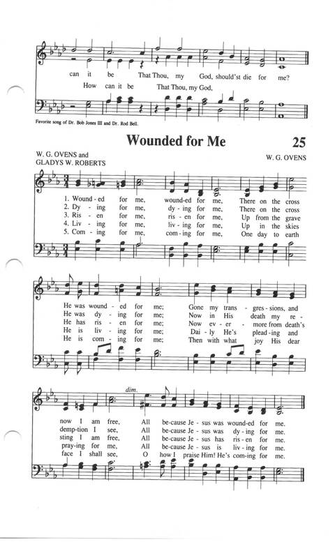 Soul-stirring Songs and Hymns (Rev. ed.) page 25