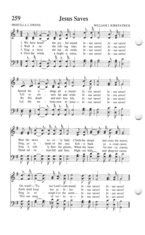 Soul-stirring Songs and Hymns (Rev. ed.) page 264
