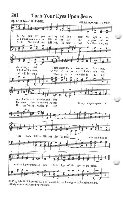 Soul-stirring Songs and Hymns (Rev. ed.) page 266