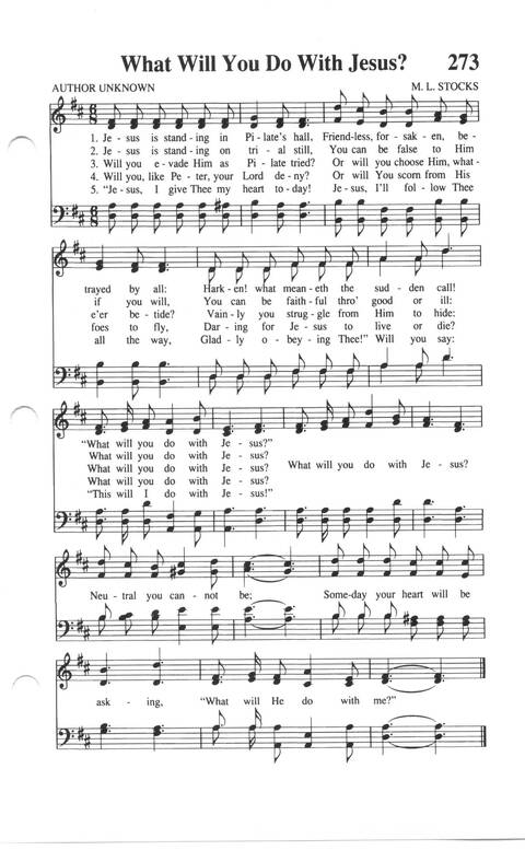 Soul-stirring Songs and Hymns (Rev. ed.) page 277