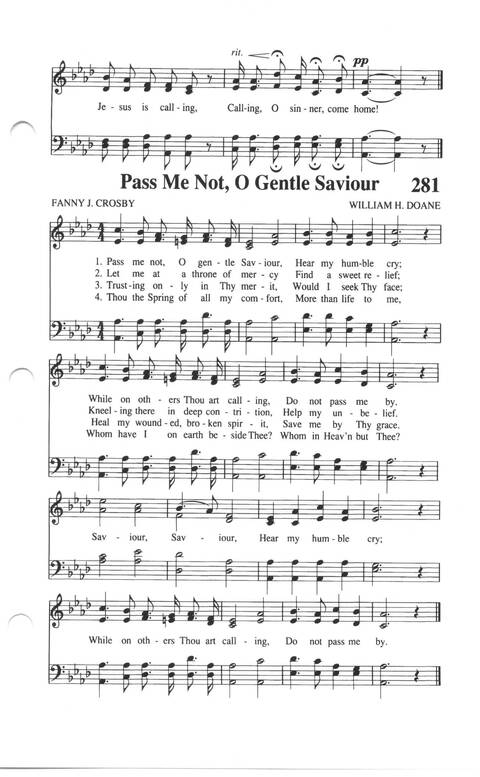 Soul-stirring Songs and Hymns (Rev. ed.) page 285