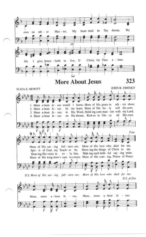 Soul-stirring Songs and Hymns (Rev. ed.) page 323