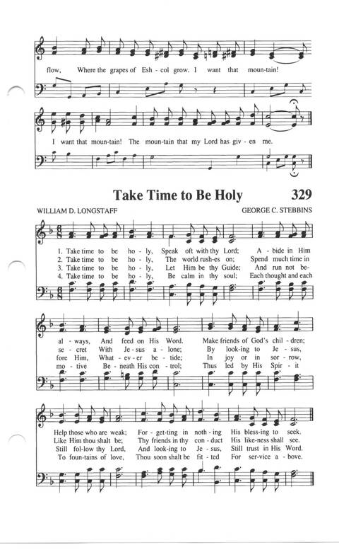 Soul-stirring Songs and Hymns (Rev. ed.) page 329