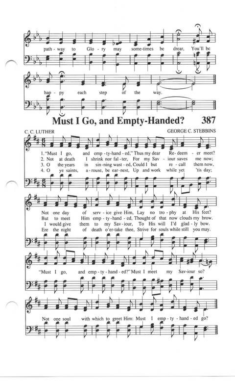 Soul-stirring Songs and Hymns (Rev. ed.) page 389