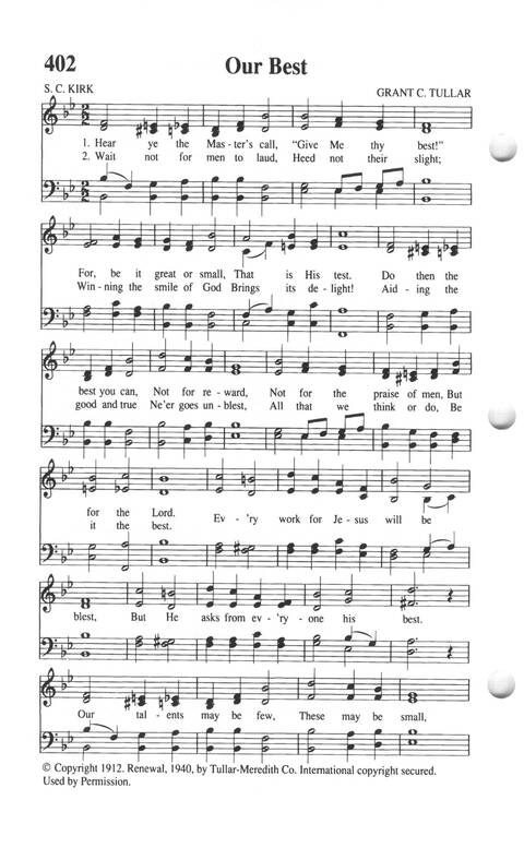 Soul-stirring Songs and Hymns (Rev. ed.) page 404