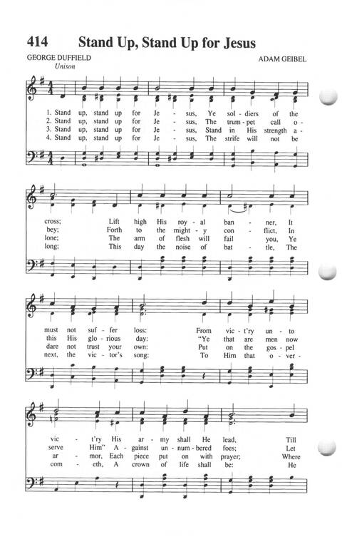Soul-stirring Songs and Hymns (Rev. ed.) page 418