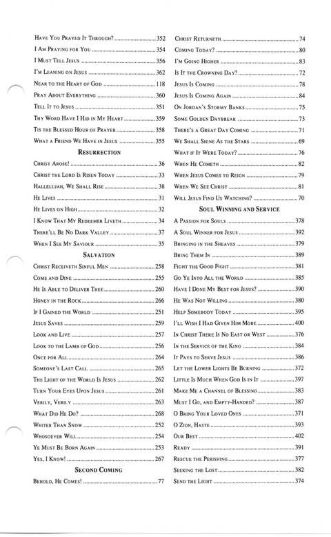 Soul-stirring Songs and Hymns (Rev. ed.) page 509