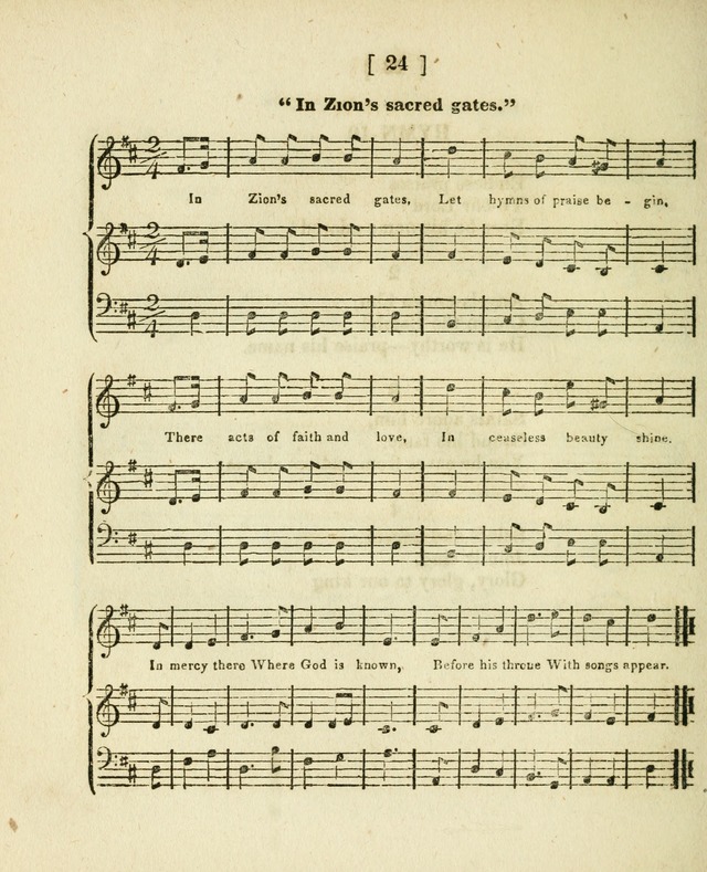 Sabbath School Songs: or hymns and music suitable for Sabbath schools page 24