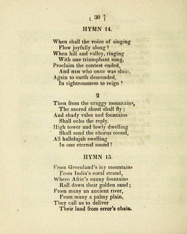 Sabbath School Songs: or hymns and music suitable for Sabbath schools page 30