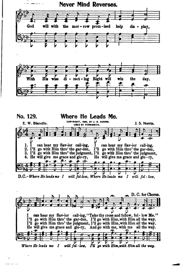 Songs of Salvation and Service. Revised page 129