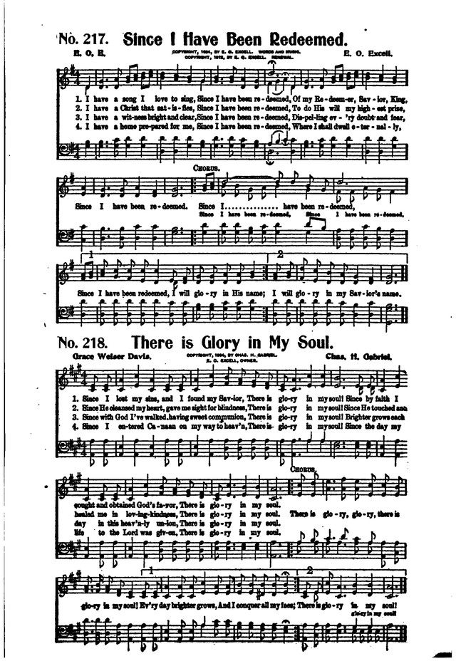 Songs of Salvation and Service. Revised page 195