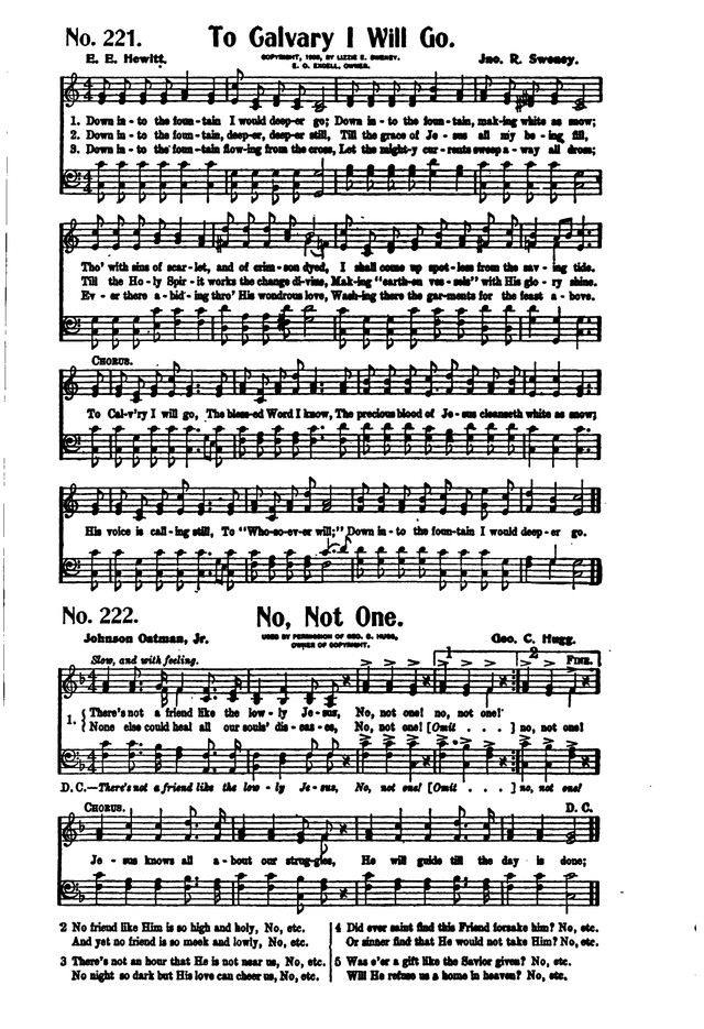Songs of Salvation and Service. Revised page 197