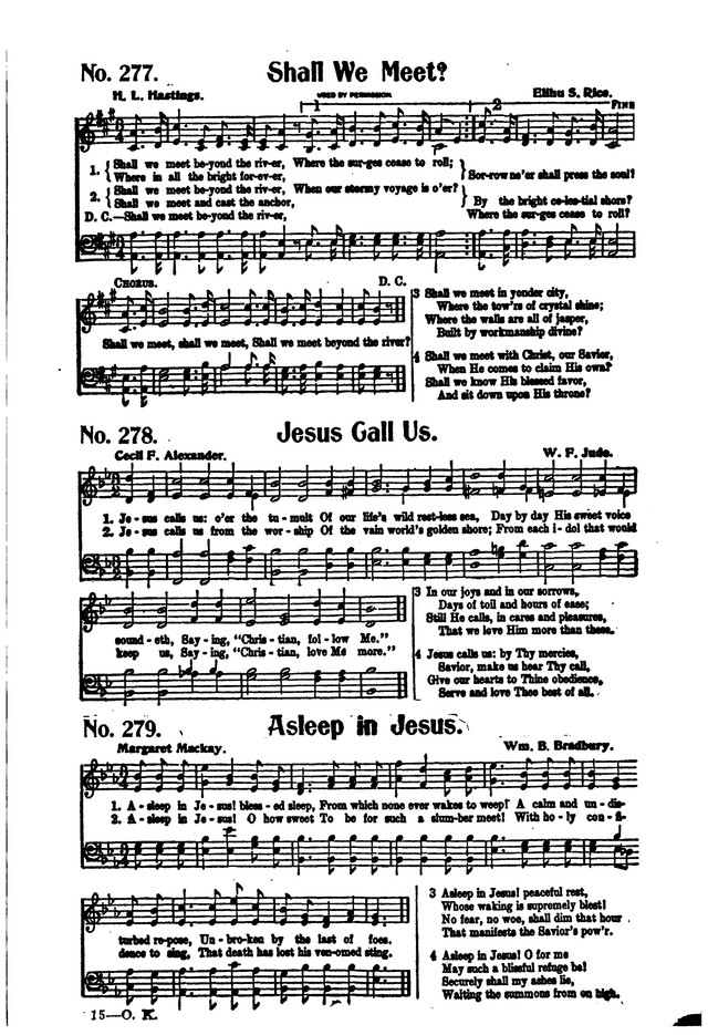 Songs of Salvation and Service. Revised page 215
