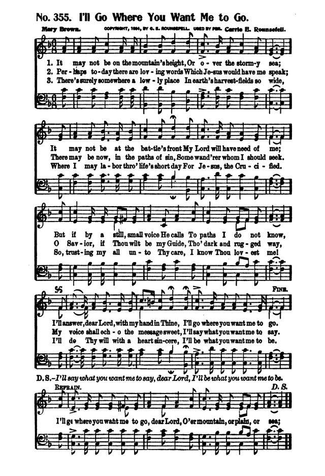 Songs of Salvation and Service. Revised page 246