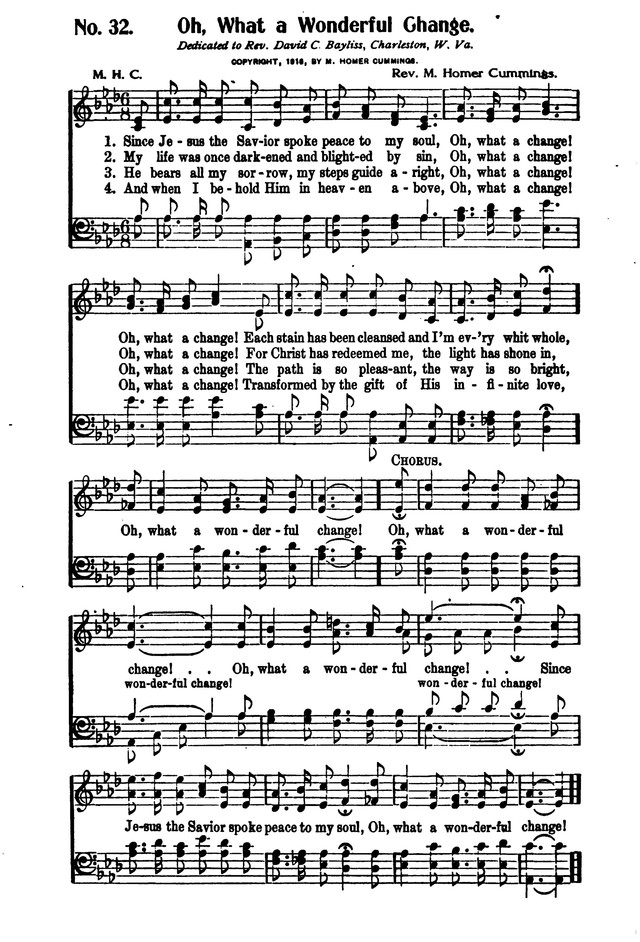 Songs of Salvation and Service. Revised page 32