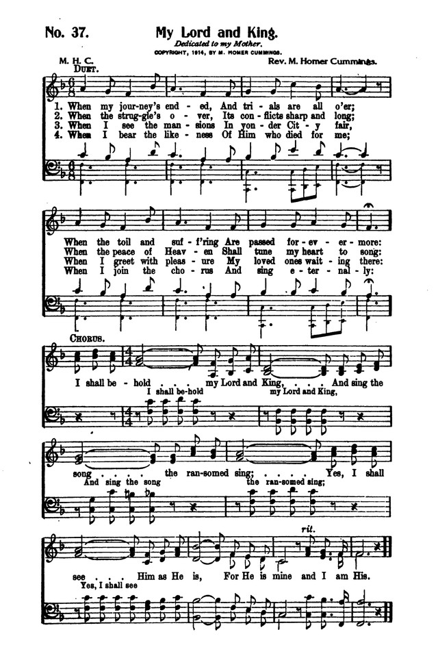 Songs of Salvation and Service. Revised page 37