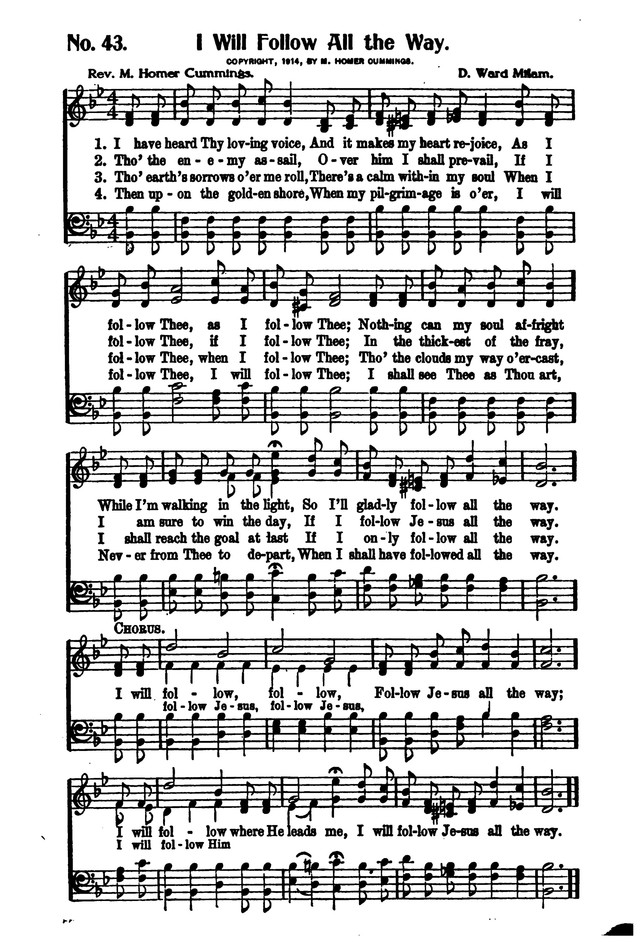 Songs of Salvation and Service. Revised page 43
