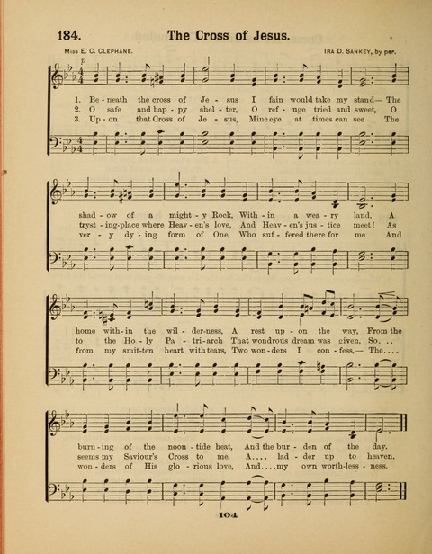 Select Songs for the Sunday School page 102