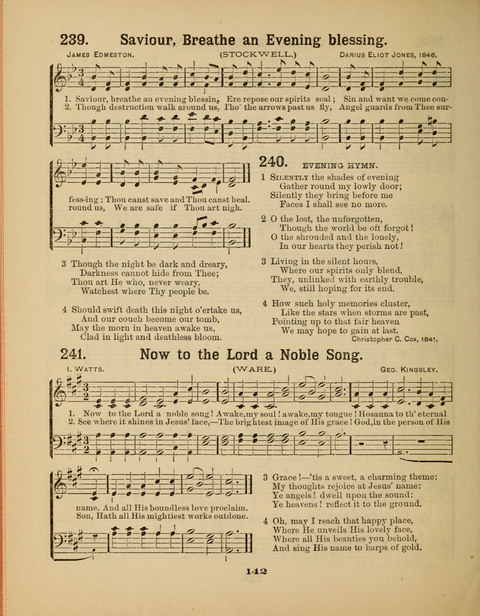 Select Songs for the Sunday School page 140