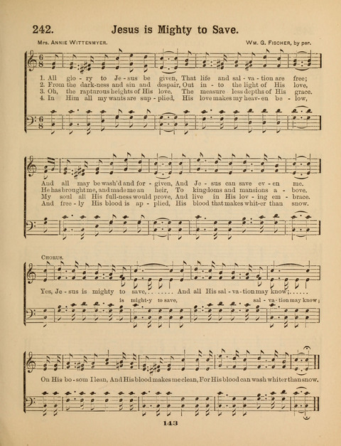 Select Songs for the Sunday School page 141