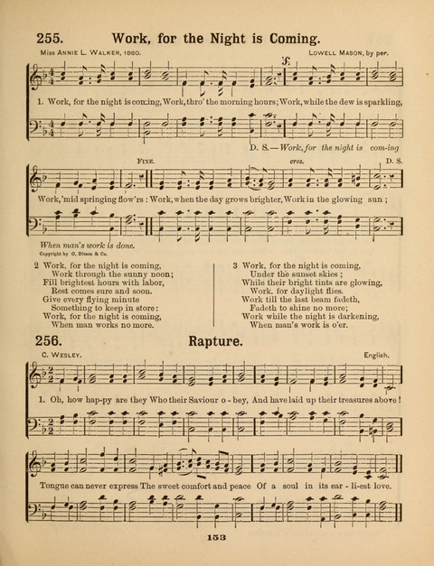 Select Songs for the Sunday School page 151