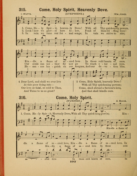 Select Songs for the Sunday School page 190
