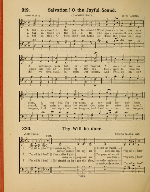 Select Songs for the Sunday School page 192